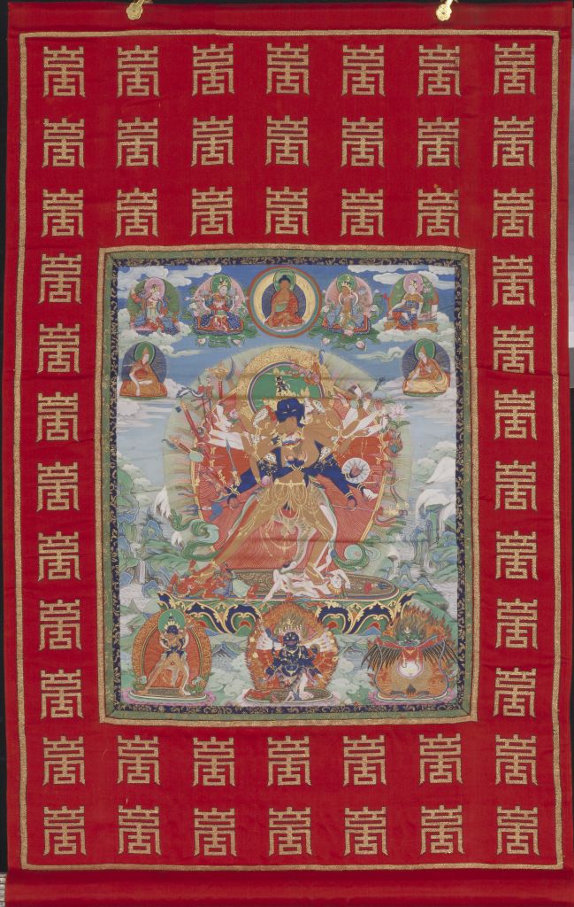 图片[1]-Wheel Buddha Thangka-China Archive